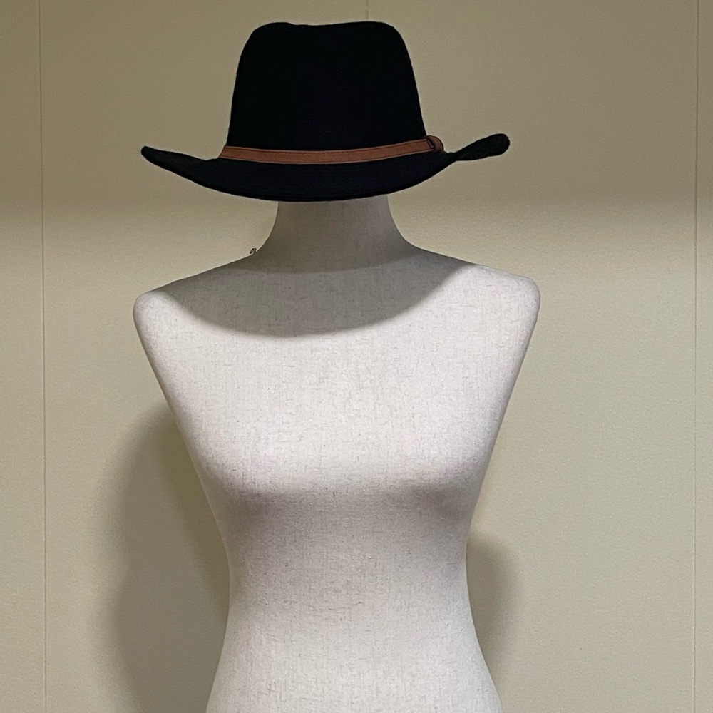 Vintage Dorfman Pacific Co DPC Unisex Wool Blend Hat Black Size M - Picture 3 of 8